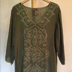 Johnny Was Tunic Top
